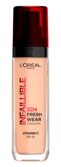  L'Oreal Paris Infallible - Base de maquillaje resistente por  hasta 24 horas, tono dorado intenso, 1 onza líquida : Belleza y Cuidado  Personal